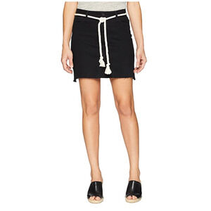 Sanctuary Women Summer Best Skirt Denim Black Size 28